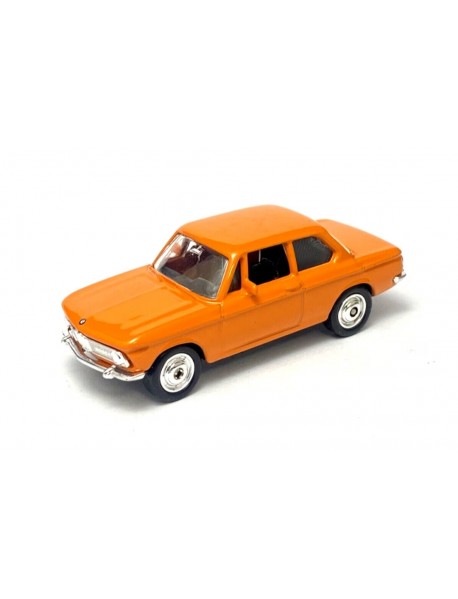 Количка Welly BMW 2002 ti, Колекционерска, Метален модел, Мащаб 1:64, Оранжево