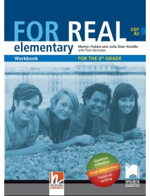 For real elementary А2 workbook - Учебна тетрадка по английски език за 8 клас.