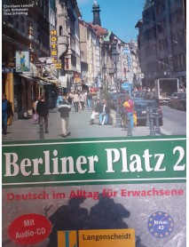 Berliner Platz 2 Lehr-und Arbeitsbuch Niveau A2- Учебник и учебна тетрадка по немски език ниво А2