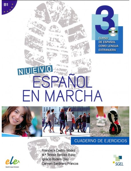Nuevo Español en marcha 3, учебна тетрадка по испански език, ниво В1 (ВТОРА УПОТРЕБА)