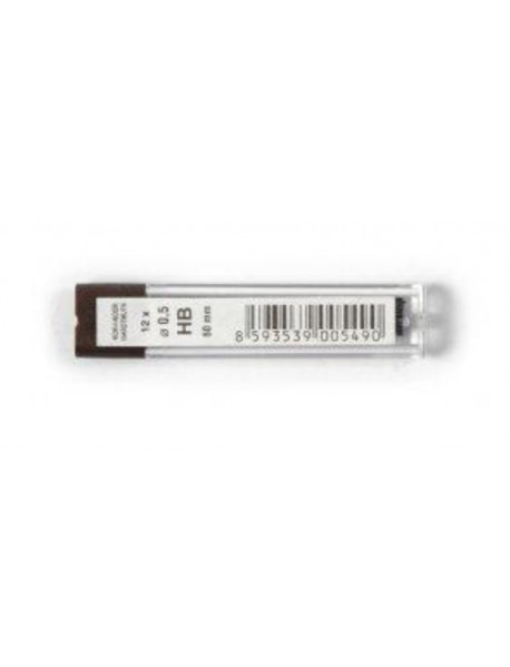 KOH-I-NOOR ГРАФИТ ЗА МЕХАНИЧЕН МОЛИВ 0.5MM. HB – 12БР