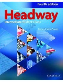new Headway intermediate Fourth edition Student`s book. Учебник по англиийски език четвърто издание