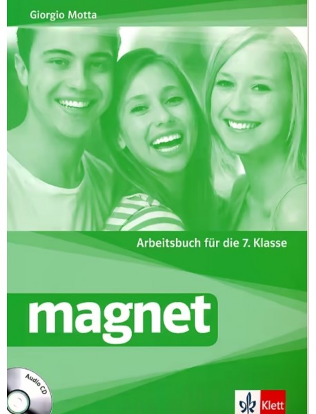 Magnet 7.Klasse - Arbeitsbuch+Audio CD . Учебна тетрадка за 7. клас по немски език