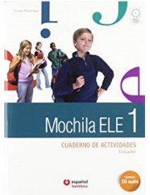 MOCHILA ELE 1 Cuaderno de actividades / Учебнна тетрадка  по испански език  ( ВТОРА УПОТРЕБА )