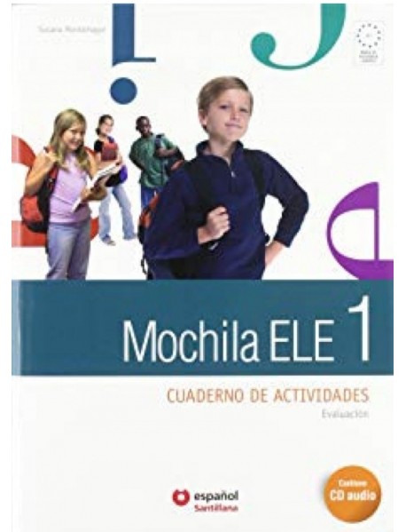 MOCHILA ELE 1 Cuaderno de actividades / Учебнна тетрадка  по испански език  ( ВТОРА УПОТРЕБА )