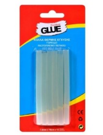 Силиконови пръчки за топло лепене 12 броя President Glue