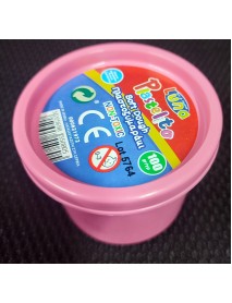 Тесто за моделиране Luna, 100g, цвят: розов